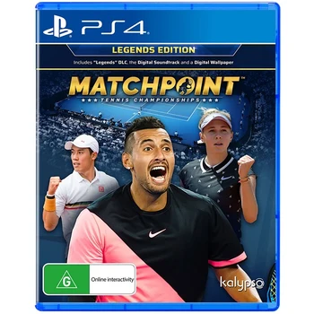 Kalypso Media Matchpoint Tennis Championships Legends Edition PS4 Playstation 4 Game
